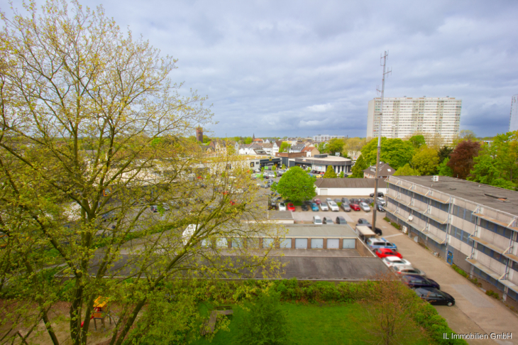 Aussicht vom Balkon