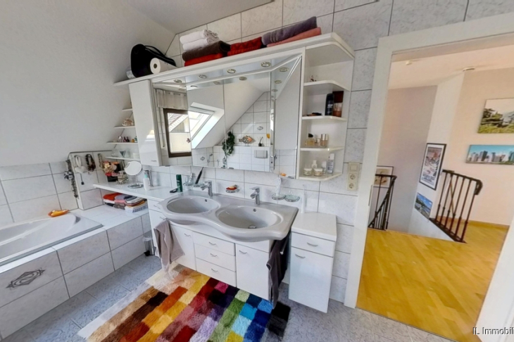 Badewanne im Bad