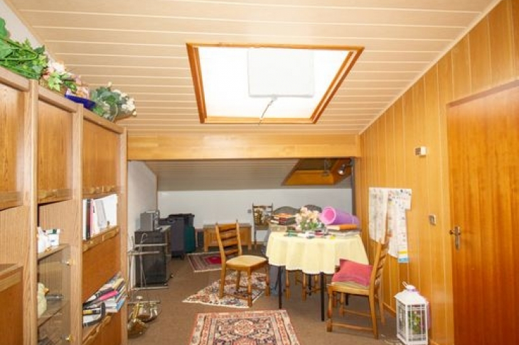 Bereich hinter der Galerie