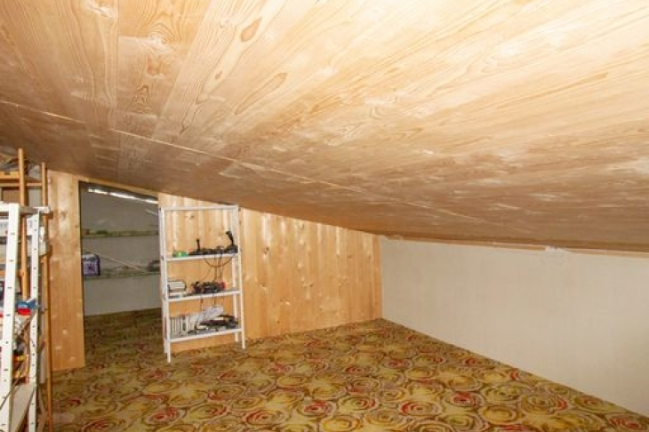 Bereich hinter der Galerie