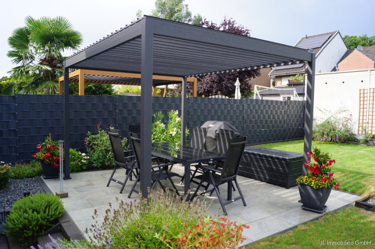 Blick auf die Terasse