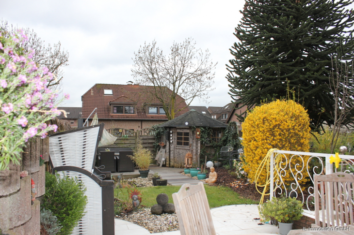 Blick auf die Terrasse