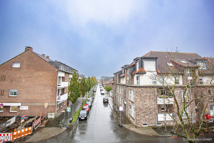 Blick vom Balkon