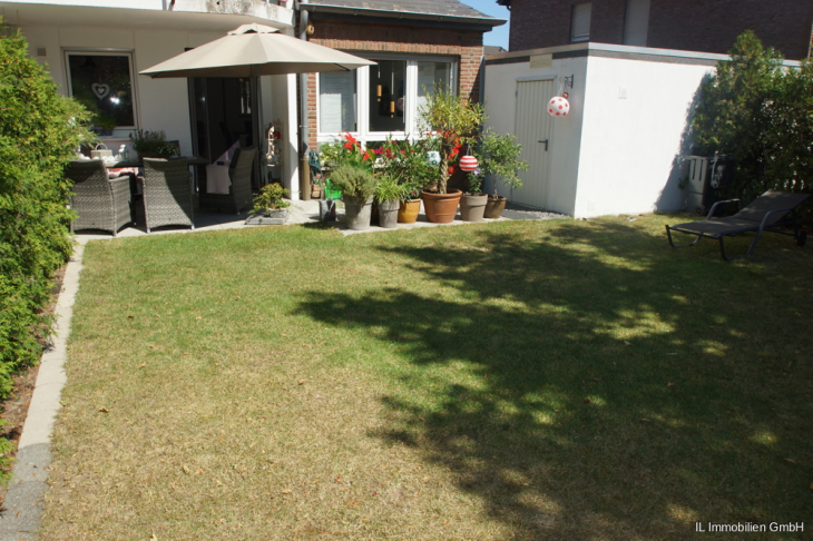 Blick zur Terrasse