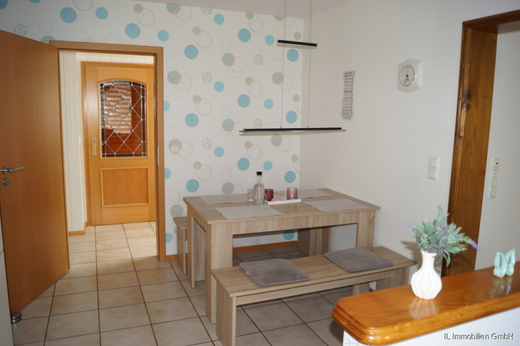 Essplatz in  der Küche