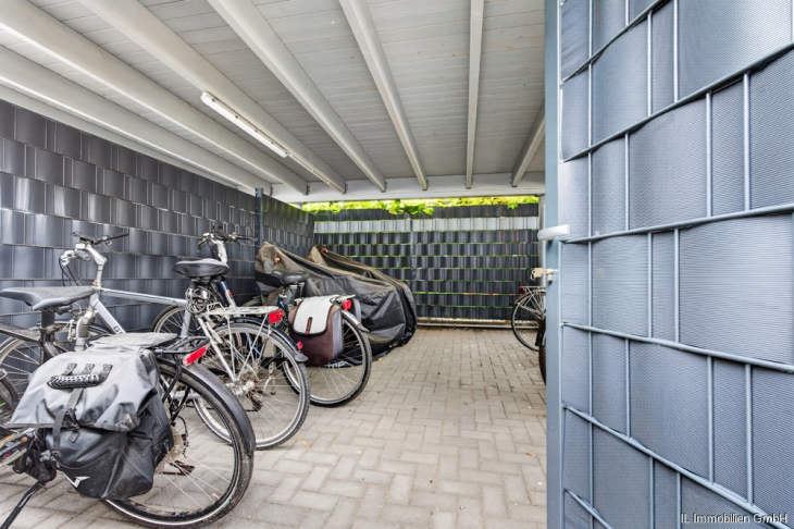 Fahrradabstellbereich