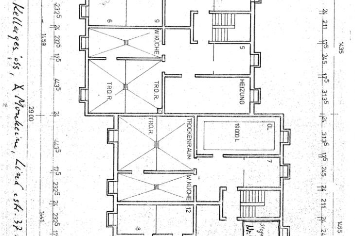 Grundriss Keller
