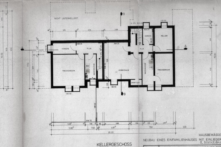 Grundriss Kellergeschoss