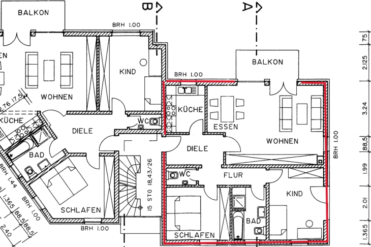 Grundriss WHG 4