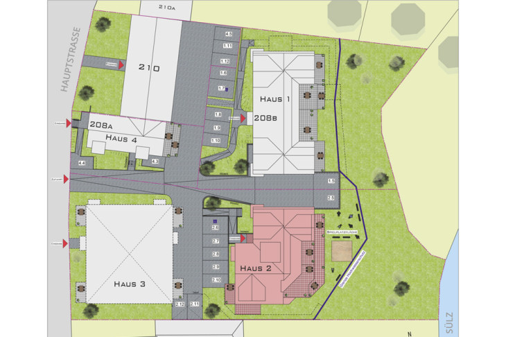 Haus 2 Lageplan