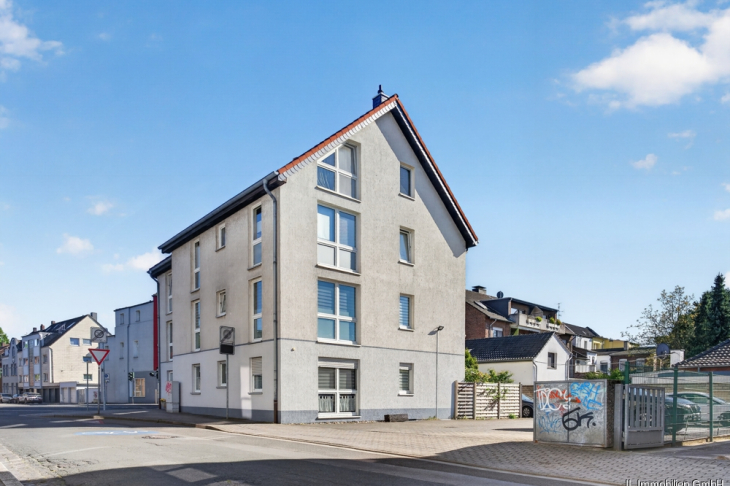 Haus-Seitenansicht