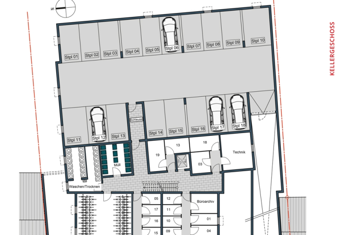 Ingenhaus Kellergeschoss