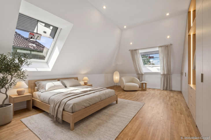 Schlafzimmer (Wohnbeispiel)