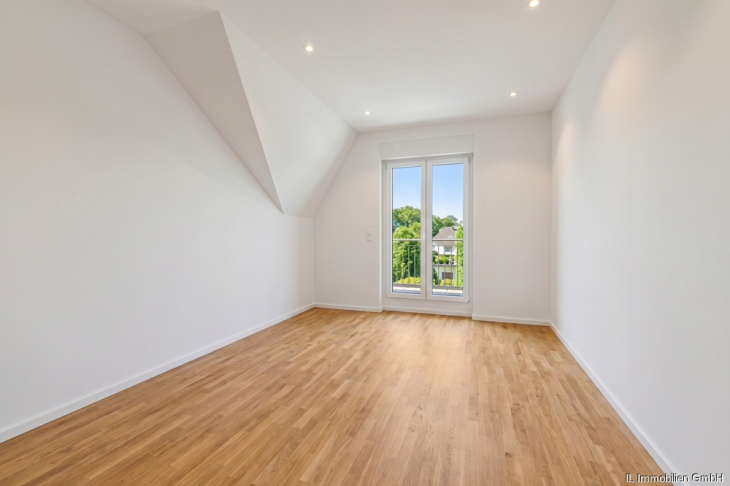 Schlafzimmer unmöbliert