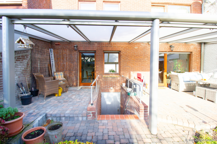 Terrasse an der Küche