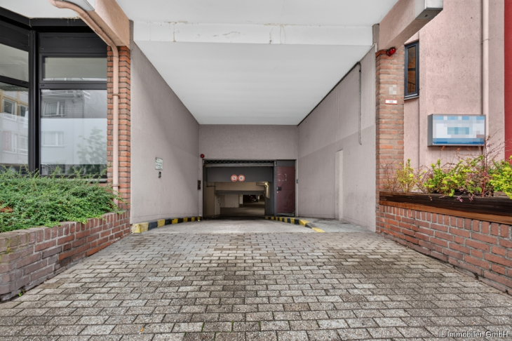Zufahrt zur Tiefgarage